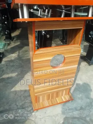 Wooden Church Pulpit
