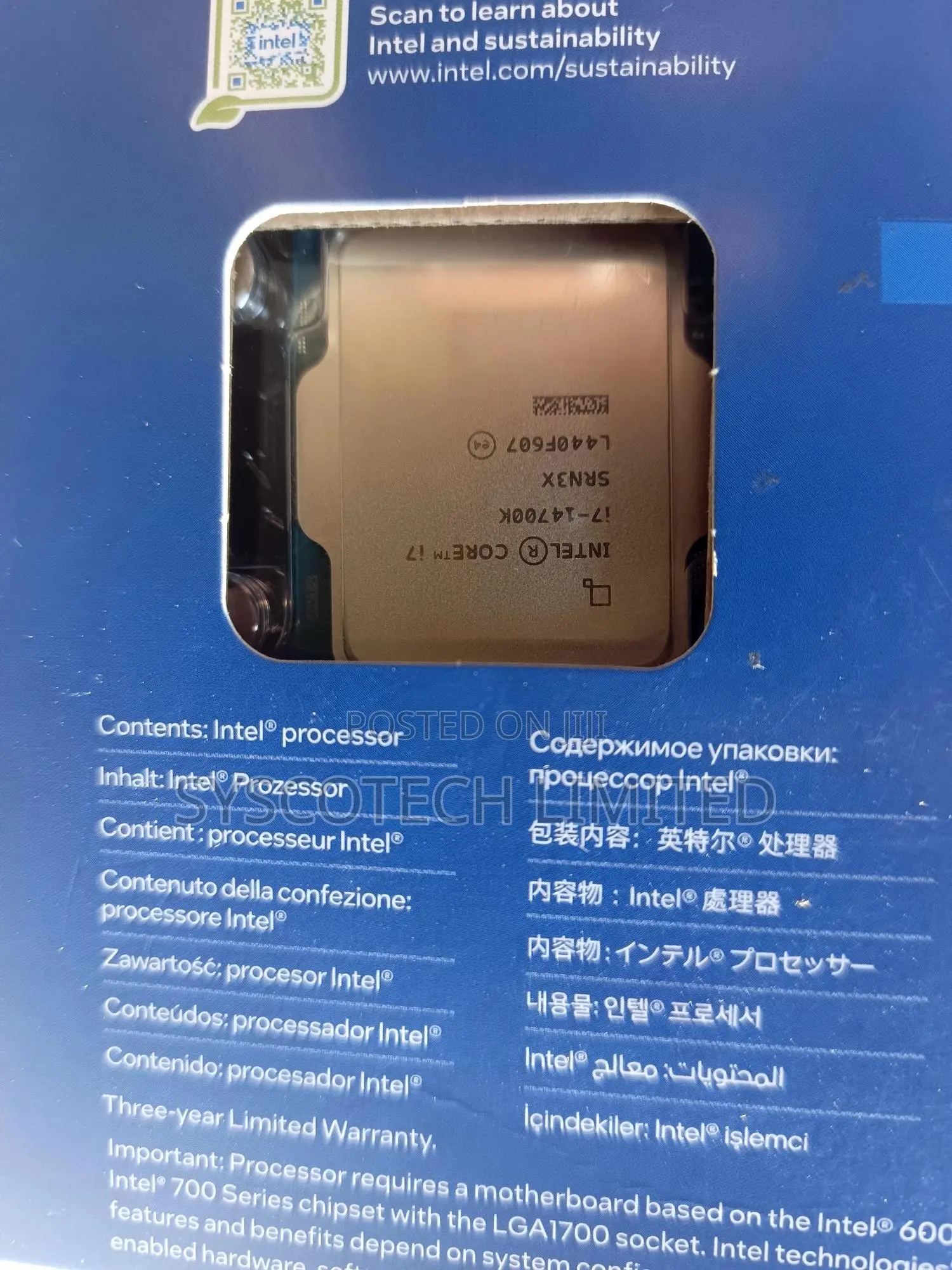 Intel Corei7 14th Gen