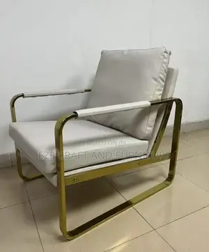 Single Sofa Chair With Soft Leather