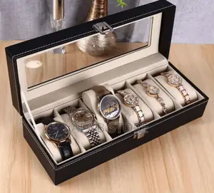 6 Slots Wrist Watch Box / Organizer