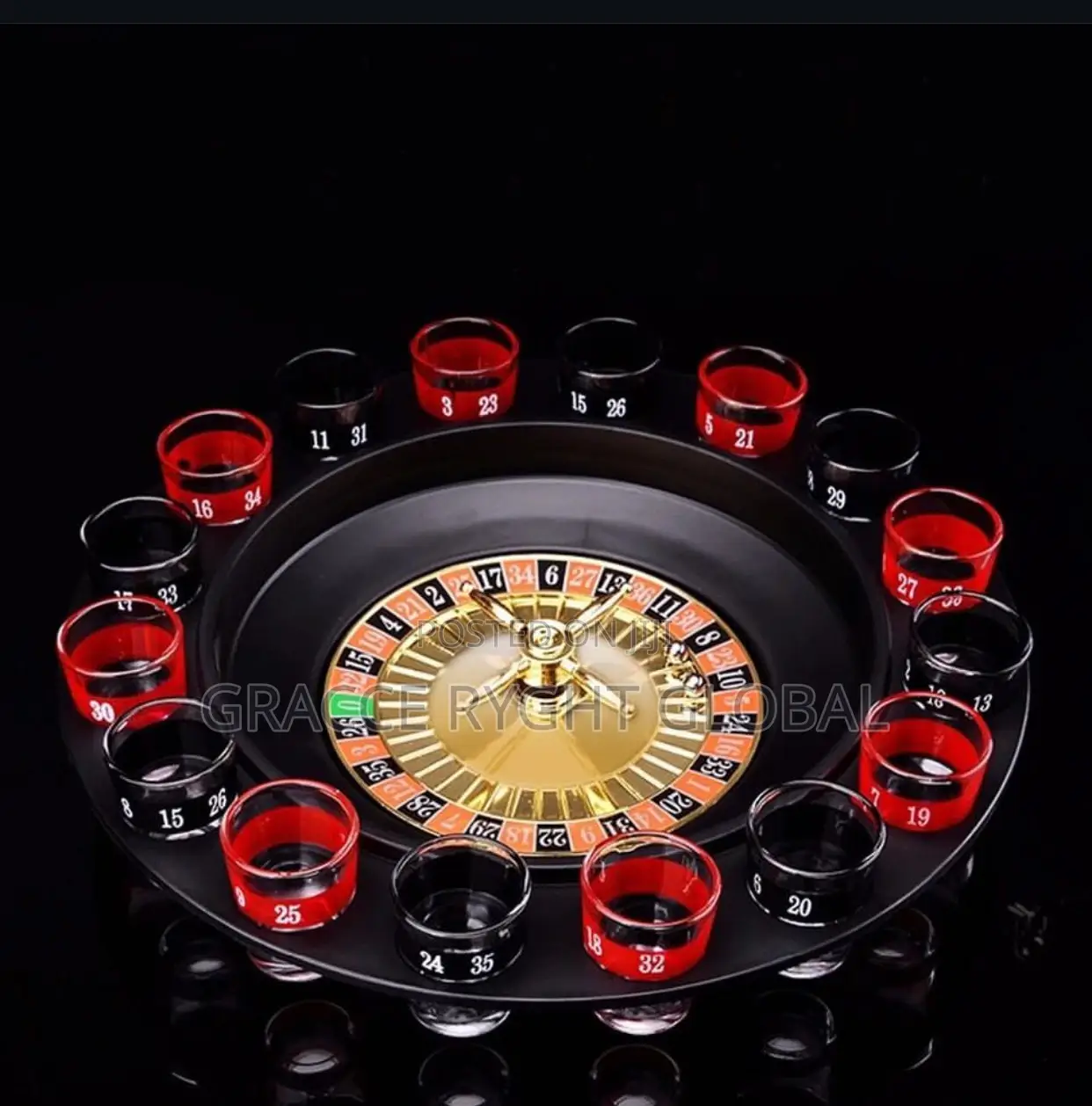 Russian Shot Roulette Game Set