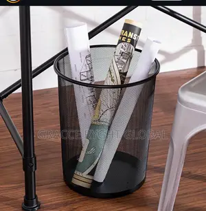 Metal Mesh Waste Bin