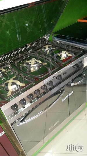 Scanfrost Semi Industrial Gas Cooker ( 5 Burners )