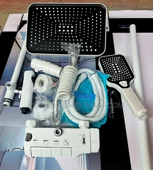 White Standing Piano Shower Mixer