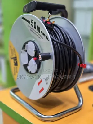 13 Ams 3 Sockets ,50m Extension Cable,13amps– Safety Thermal