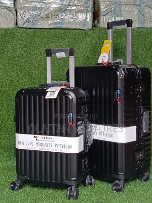 Set of 2 Aluminum Luggage Box