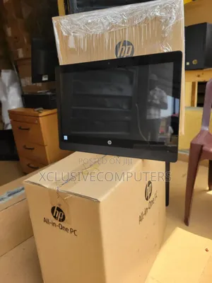 New Desktop Computer HP ProOne 400 G3 8GB Intel Core I5 SSD 256GB