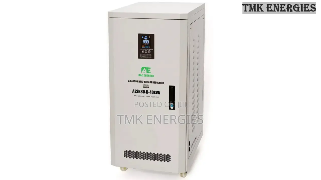 40kva 80-260v A E Dunamis Single Phase Stabilizer