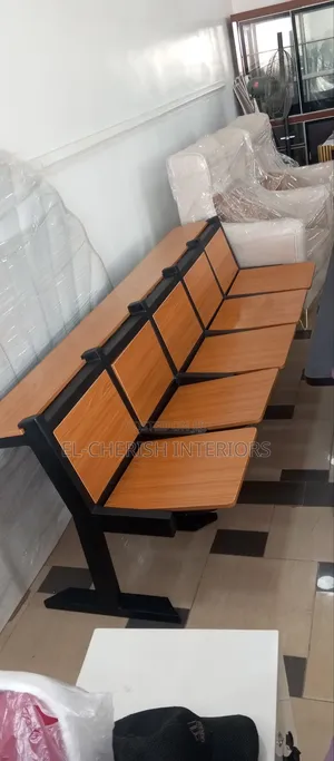 5 Seaters Unique Lecture Hall Table and Chair