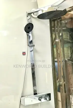 Chrome Luxury Shower With Digital and Thermostat