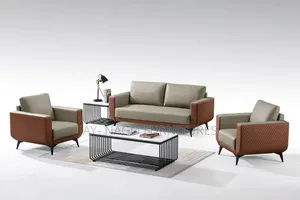 Turkish Leather 5 Seater Sofa Chair