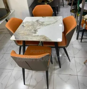 High Quality and Imported Dining Set by 4 Chairs