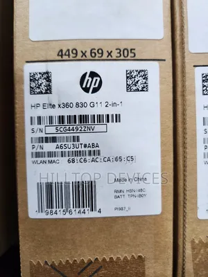 New Laptop HP EliteBook 830 16GB Intel Core Ultra 7 SSD 512GB