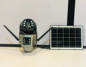V380 Pro Solar Camera Dual Lens Wi-Fi