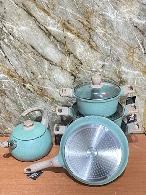 Ucc Life 9pcs Granite Cookware Set
