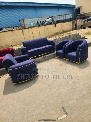 Padded Set of Sitting Room Chair.