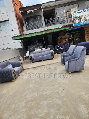 Set of Fabric Sofa by 7 Seaters