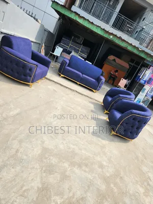 Quality Seven Seaters Fabric Sofa.