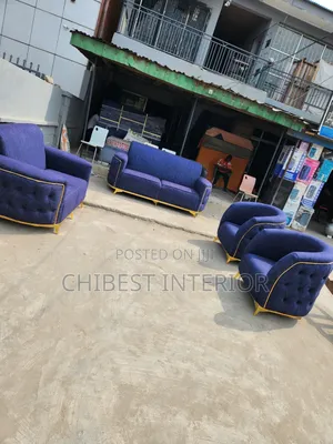 Luxury Padded Seven Seaters Sofa