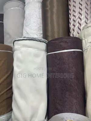 Turkish Premium Curtains Gray and Gold