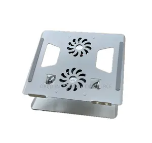 360 Rotatable Dual Fan Laptop Metal Stand (12-17 Inches)