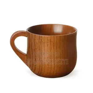 Acacia Solid Wooden Mug,For Beer,Tea or Coffee