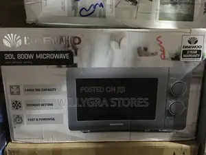 Daewoo 20l Grey Manual 800w Microwave