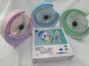 Fan With RGB Light