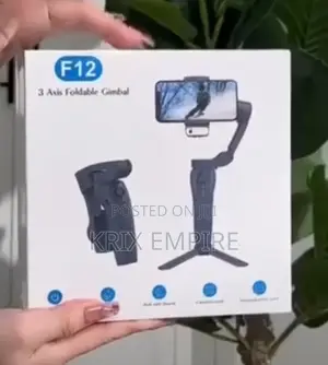F12 App Function 3-Axis Handheld Tripod