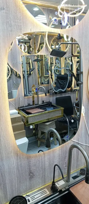 Oval 80 by 60 Led Mirror