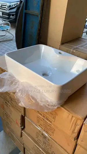 White Countertops Basin 72a