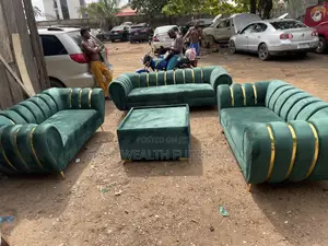 Gold Channel Sofa