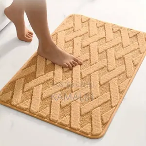 Fluffy Bathroom Rug Foot Mat