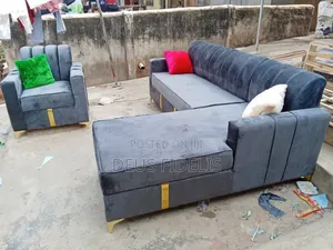 Affordable L-Shape Sofa for Sale in Lagos