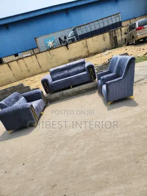 Set of 7 Seaters Sofa Padded Couch