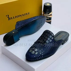 Billionaire Leather Half Shoe