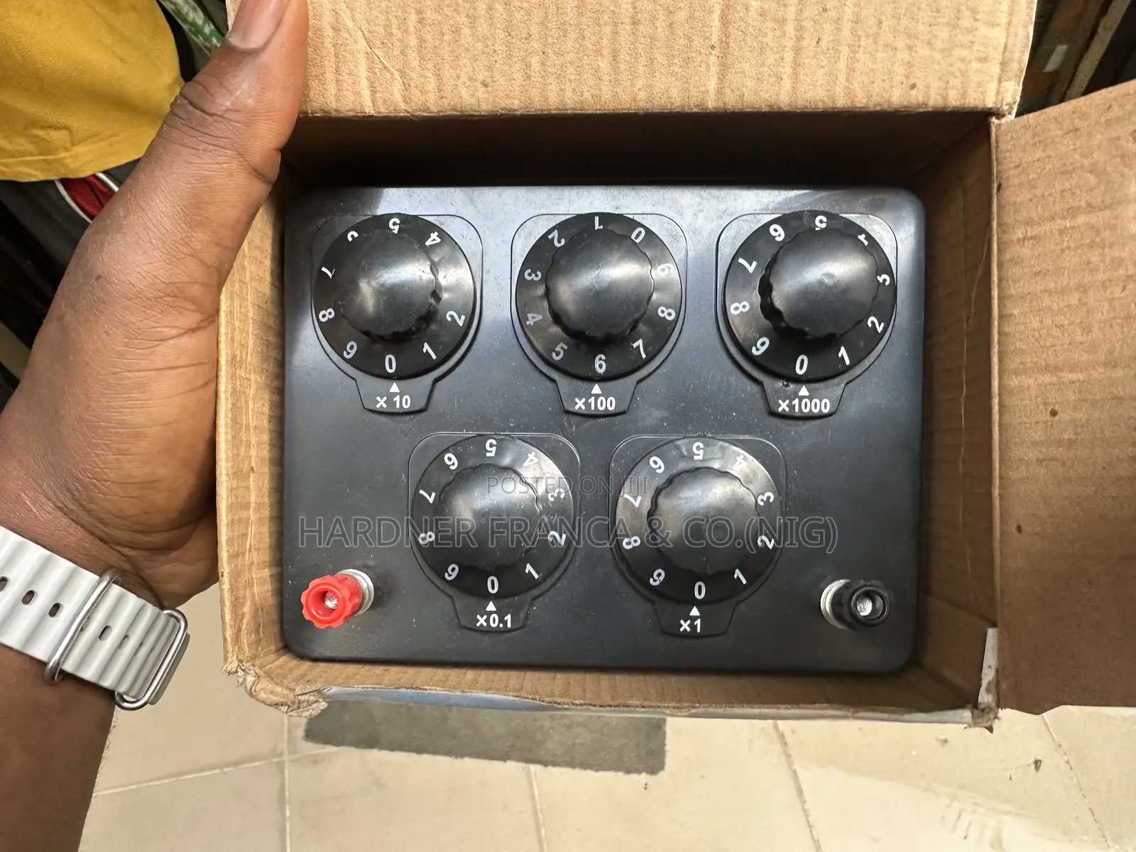Resistance Box 5 Knob