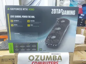 Zotac RTX 4080 16gb Trinity Black Edition Graphics Card