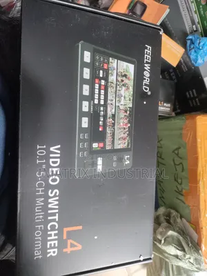 L4 10.1" 5 Channel Feelworld Video Mixer