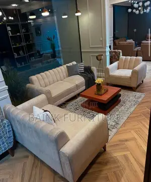 Clean Simple Living Room Sofa