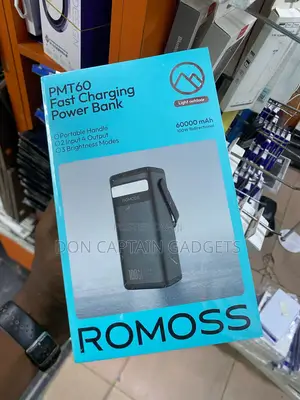 Romoss Power Bank 100w 60000mah Pmt60 (Laptop Power Bank )