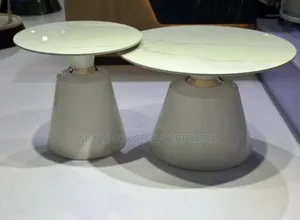 Imported Center Table and Stool.