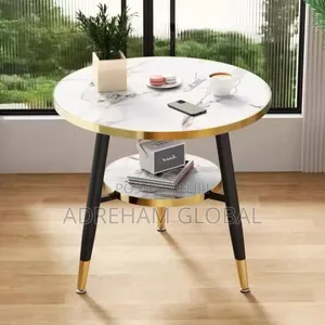 Luxury Double Layer Living Room/Bedroom Side Stool
