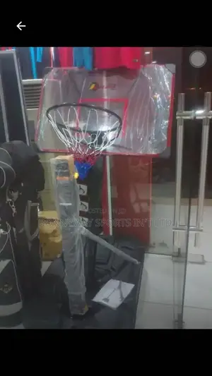 High Quality Playing Basketball Upright Stand With Transparent,