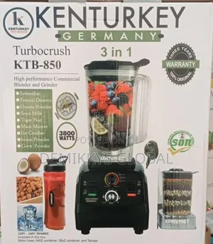Kenturky 3 in 1 Blender 3l Cup