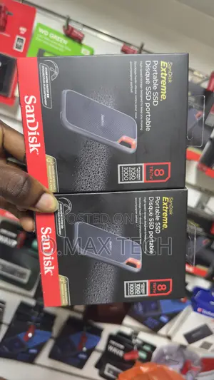 Sandisk 8tb Extreme Portable SSD - Up to 1050mb/S, Usb-C