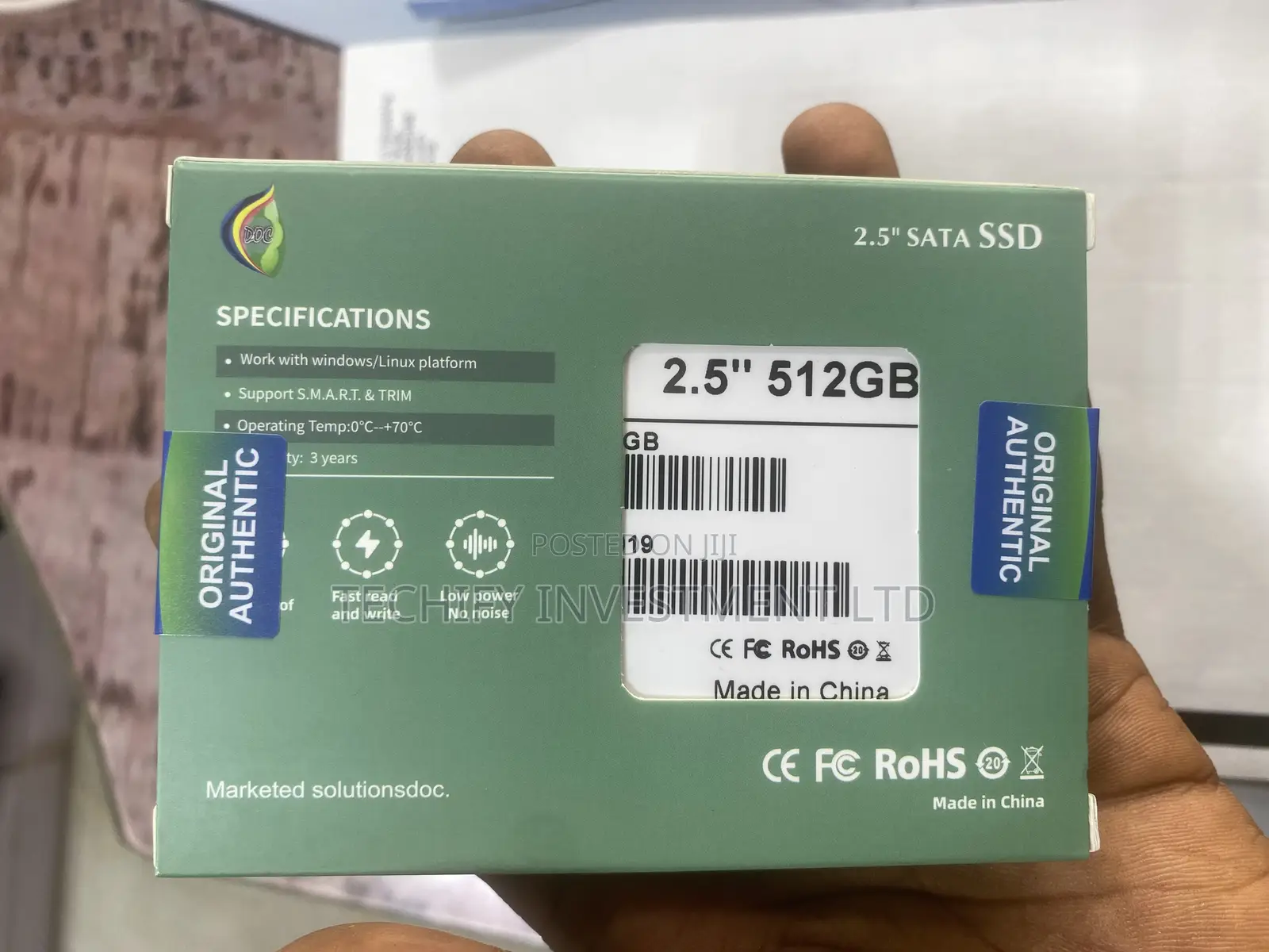 512gb SSD Sata for Laptop/Desktop