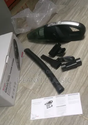 Portable Rechargeable Vacuum Cleaner