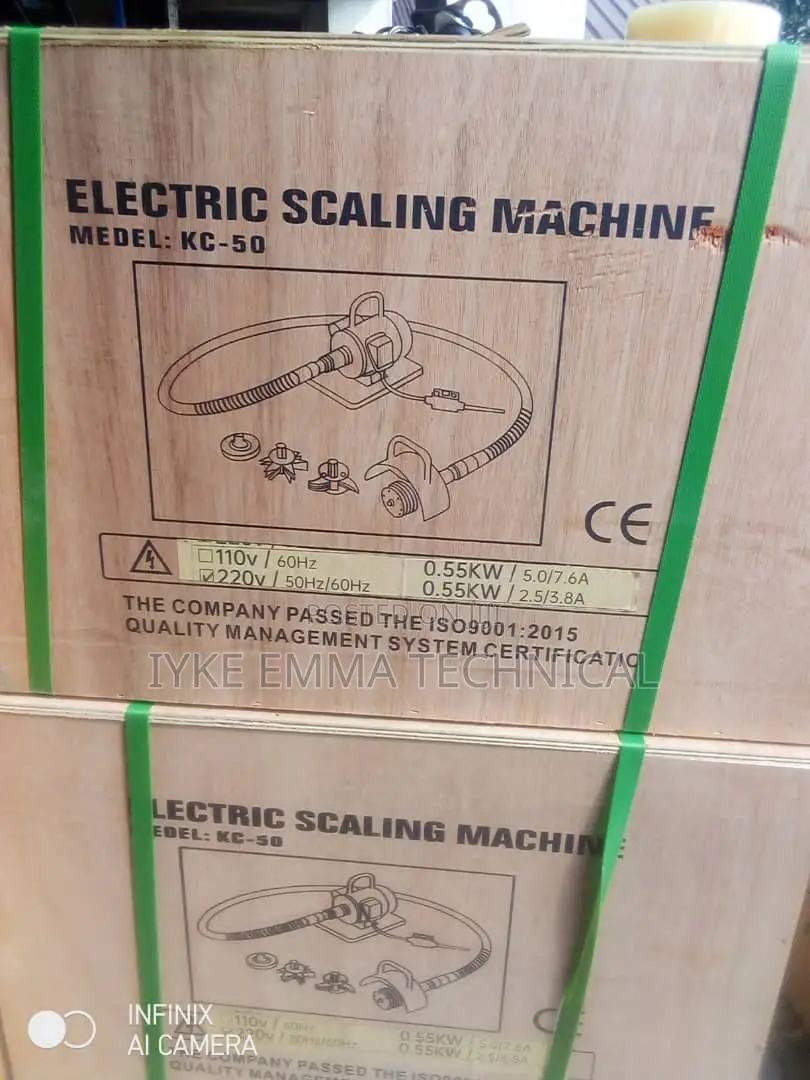 Electric Deck Scaling Machine Kc - 50
