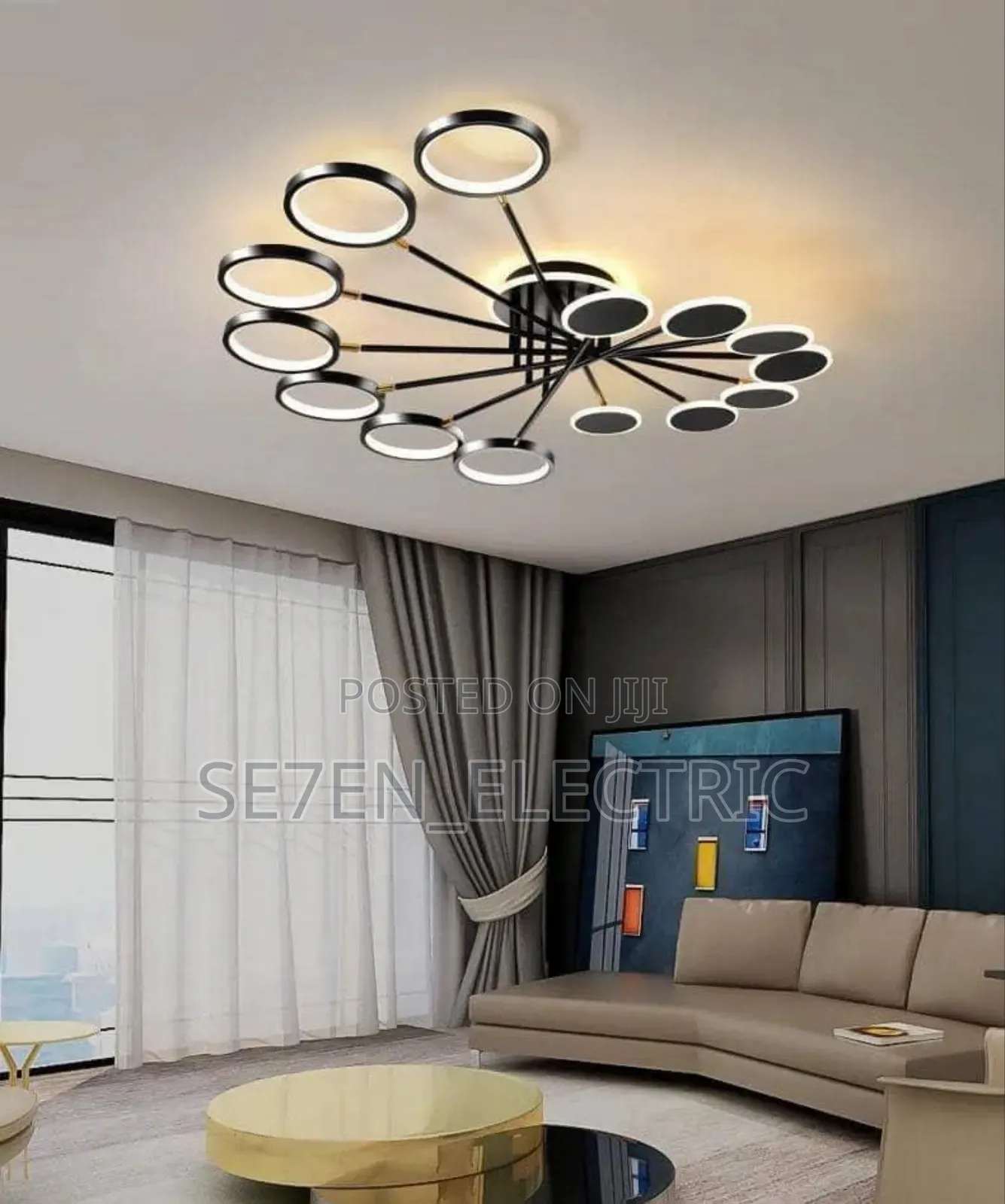 Twisted Ceiling Nordic Chandelier Lighting